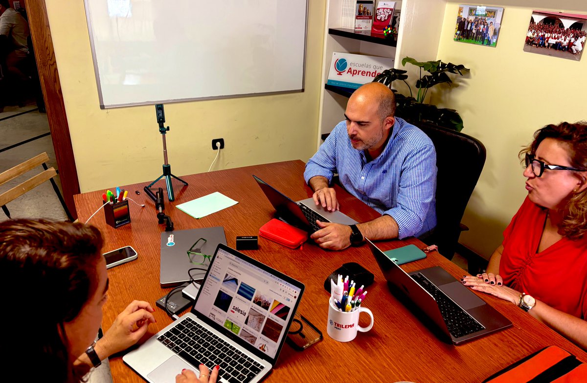 Maravilloso…
#TeamWork
Gracias E Q U I P O
<a href="/CampusTrilema/">Campus Trilema</a> <a href="/trilemaedu/">Fundación Trilema</a>