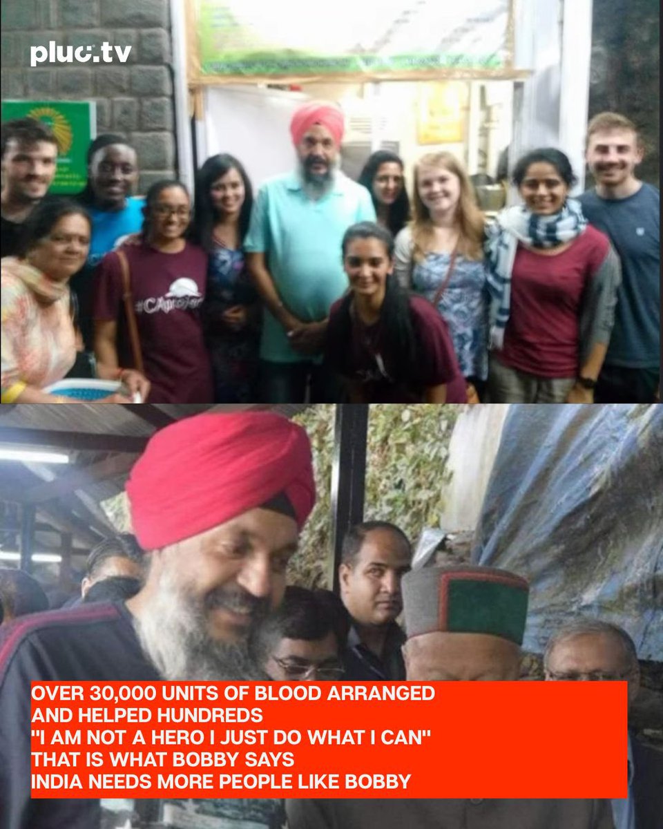 Sarbjeet Singh Bobby isn’t just running a langar he’s running on pure seva.
From feeding families outside Shimla hospitals to offering free funeral services,
he’s always there… no questions asked
Credit-bobbysarbjeet.

✨ Follow @Pluc.tv for more people-first stories that