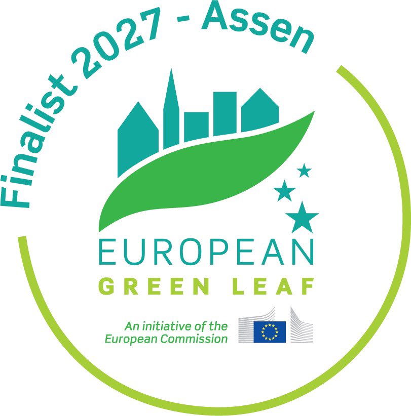 Assen is finalist voor de European Green Leaf Award 2027!💚 

assen.nl/assen-finalist…