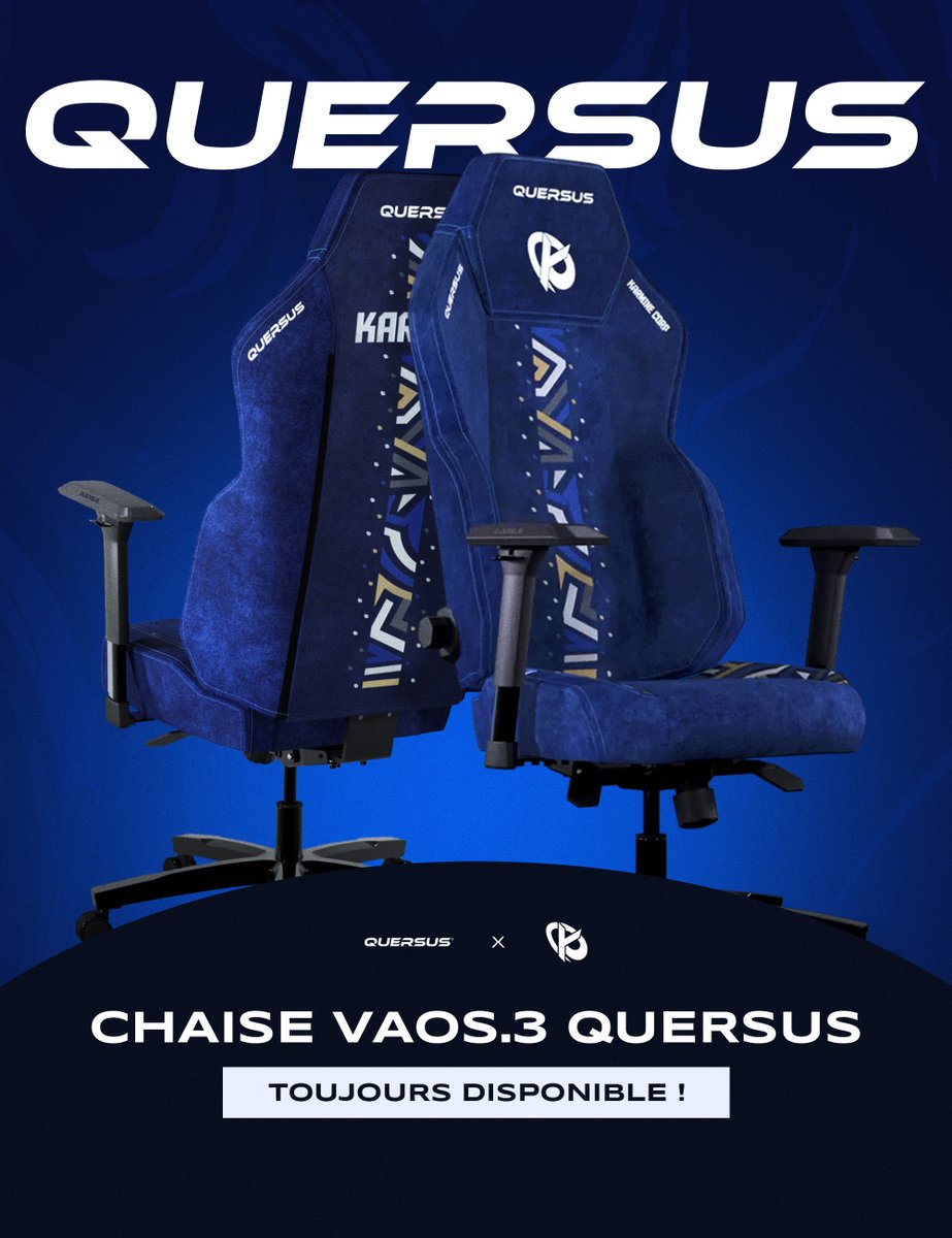 🚨 Daily reminder : la Quersus VAOS.3 x <a href="/KarmineCorp/">Karmine Corp</a> est toujours disponible 

👉 q.uers.us/Karmine