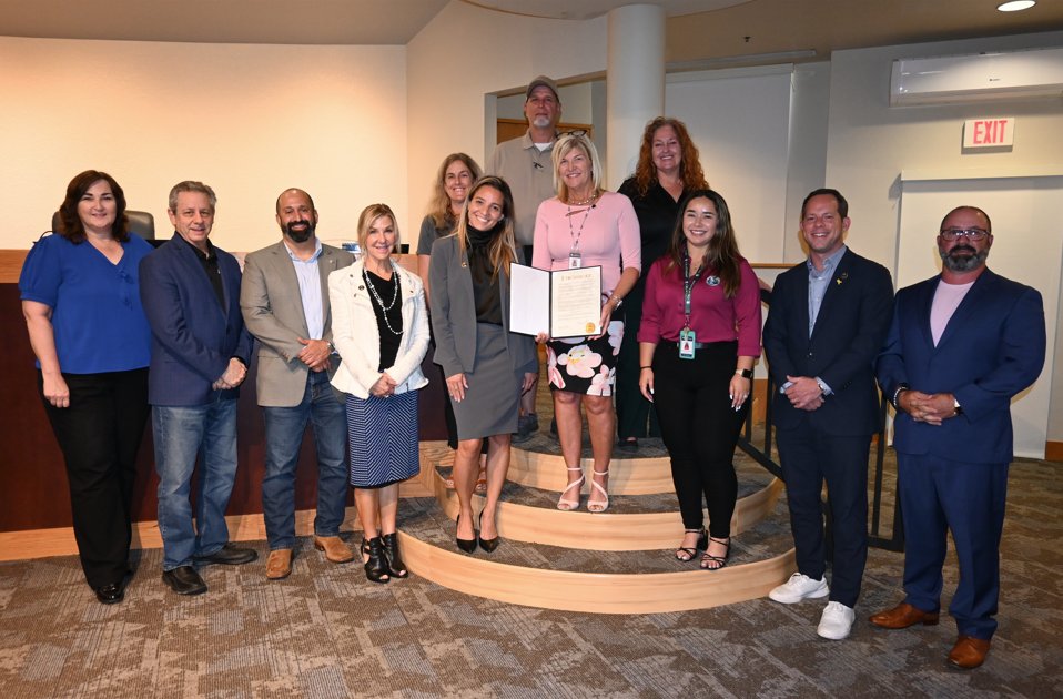Parks help cities thrive. Our City Commission issued a Park and Recreation month proclamation during the July 8 City Commission meeting, highlighting Wedge Preserve Park, the City's 36-acre park now under construction at Hillsboro Blvd and Nob Hill Rd. bit.ly/4ljcZuh