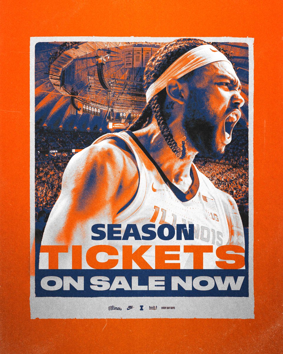 IlliniMBB's tweet image. There's no reason to wait!
Get your season tickets now for the 2025-26 campaign.
🛒: go.illinois.edu/seasonticketla…