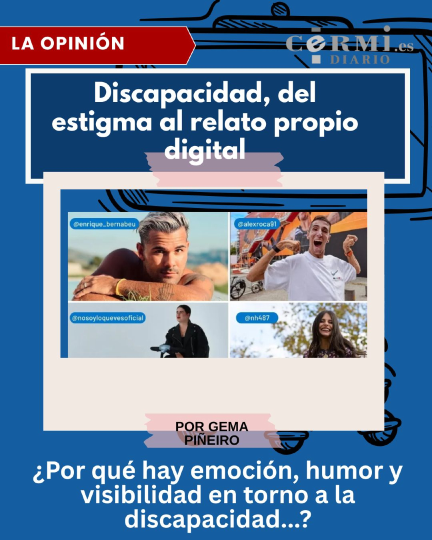 #LaOpinión de Gema Piñeiro 🔗Discapacidad, del estigma al relato propio digital diario.cermi.es/opinion/discap… #CermiDiario #Discapacidad