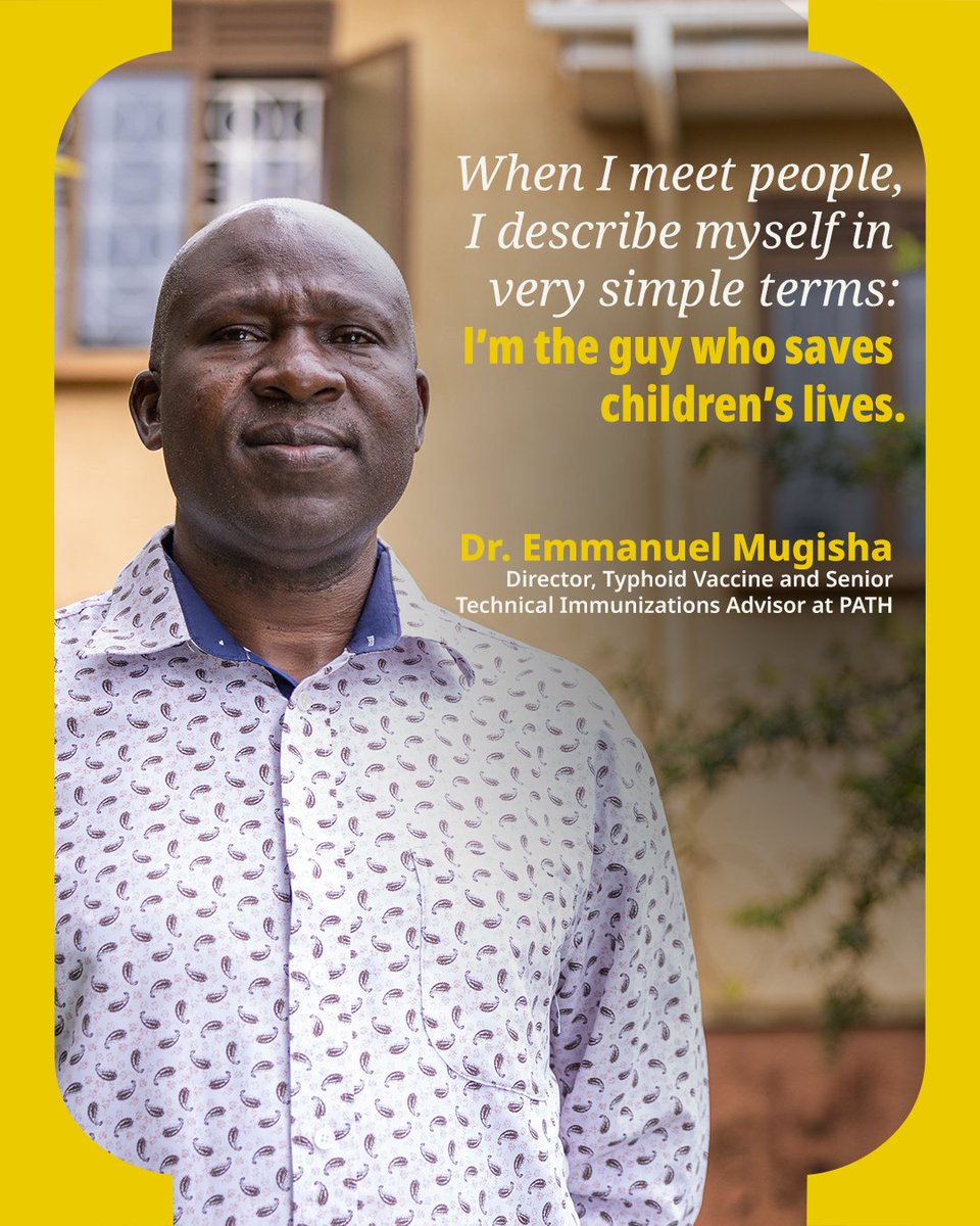 Dr. Emmanuel Mugisha is on the frontlines of vaccine delivery and building trust every step of the way.

From HPV to typhoid, he’s helping reach more people with life-saving vaccines to build healthier, stronger communities. Read more: gatesfoundation.org/ideas/articles…