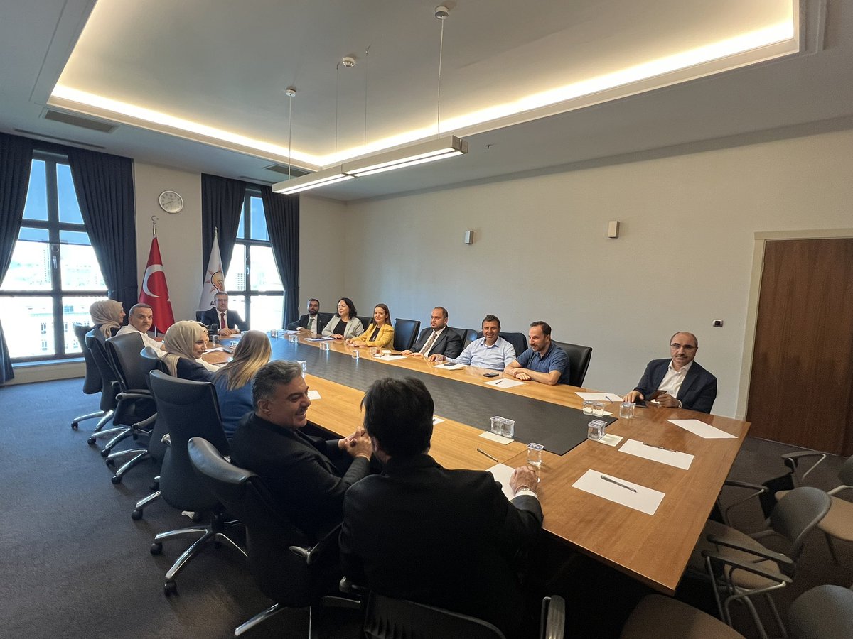 📍AK Parti Genel Merkezi 

AK Parti Genel Merkez Disiplin Kurulu toplantımızı icra ettik ve Kurul Gündeminde olan dosyaları karara bağladık.

Toplantımızın ve alınan kararların teşkilatımıza hayırlı olmasını temenni ediyorum. 
<a href="/Akparti/">AK Parti</a>