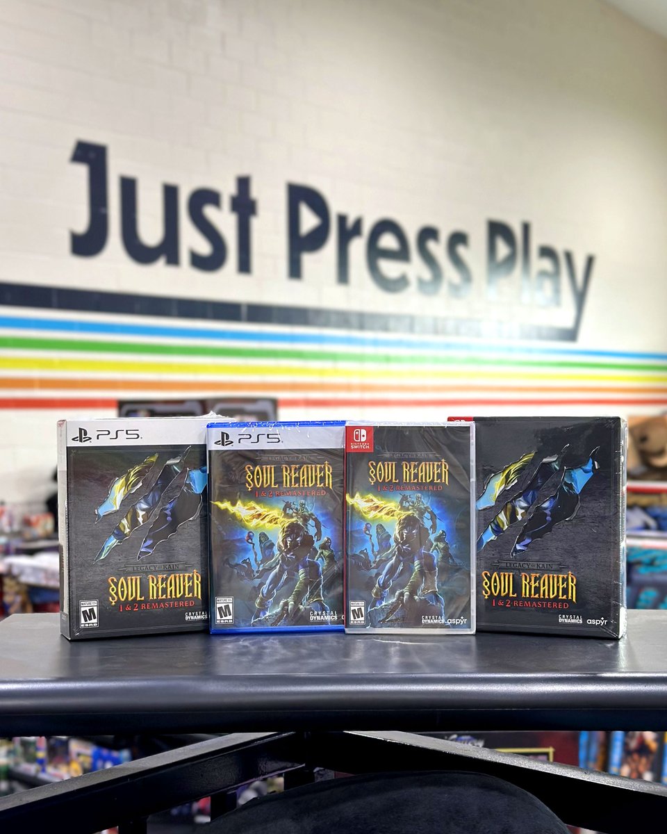 Slay your former vampire brethren with your claws, telekinetic energy, and the Wraith Blade, then devour their souls to become stronger in Legacy of Kain: Soul Reaver 1 &amp; 2 Remastered!

Available now in standard and deluxe versions!

#LegacyOfKain