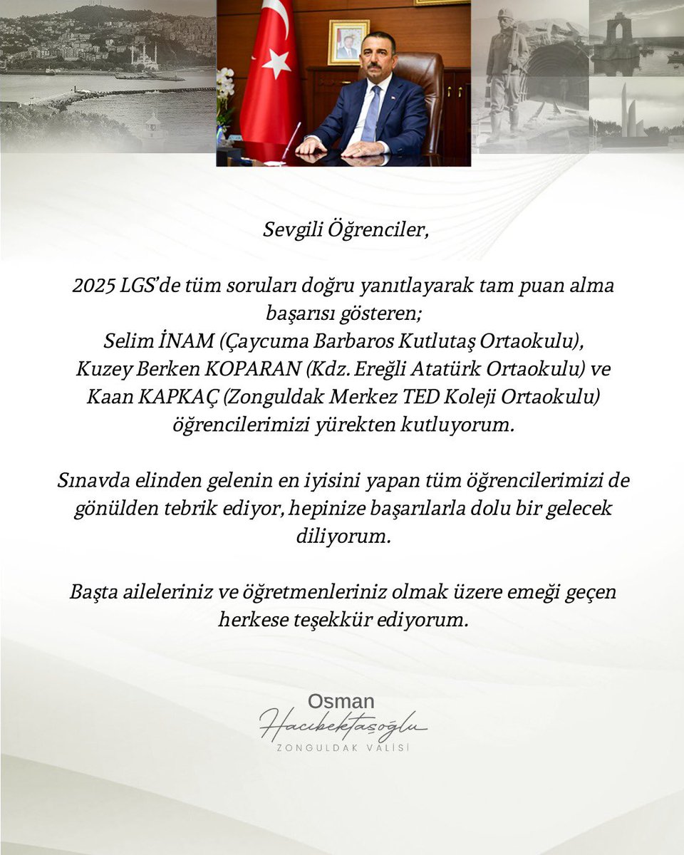 #2025LGS 
#Zonguldak🇹🇷
