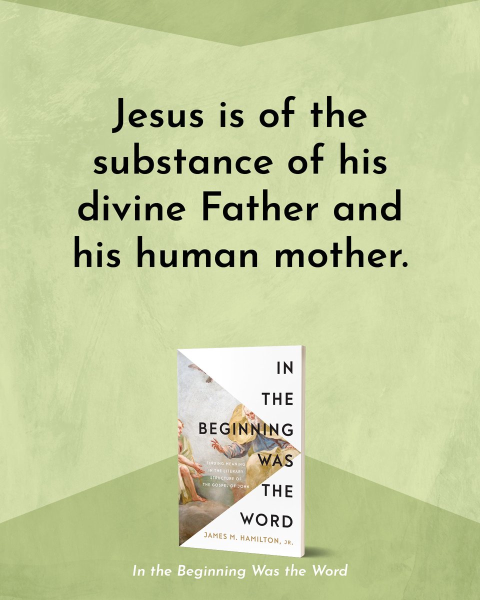 DrJimHamilton's tweet image. If you&apos;re interested in what the Gospel of John teaches about the Incarnation and the Trinity, you have my permission to skip straight to chapters 9 and 10 of In the Beginning Was the Word. John&apos;s Gospel is so rich on these topics. We have so much to learn from him.