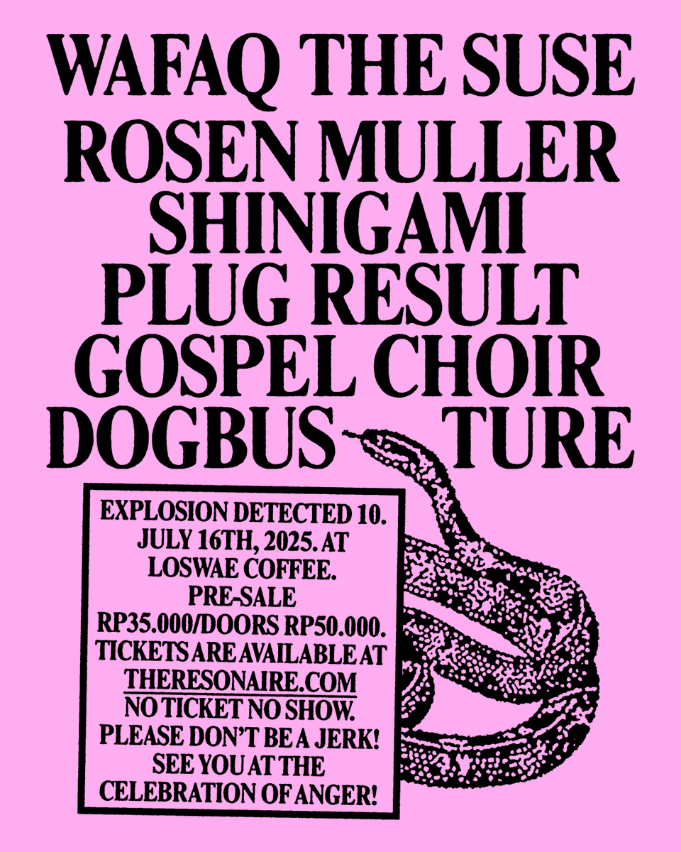 YANG KE-10. TIKET PRE-SALE DAPAT DIBELI MELALUI : theresonaire.com/event/explosio…