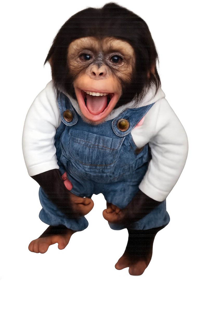 It's Friday and $hank knows it! Happy Friday!🐵🎉