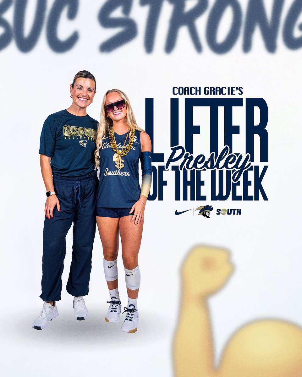 csubucs_vb's tweet image. Give it up for Coach Gracie’s Volleyball Lifter of the Week, PRESLEY MORRIS 👏

#DayByDay | #BucStrong