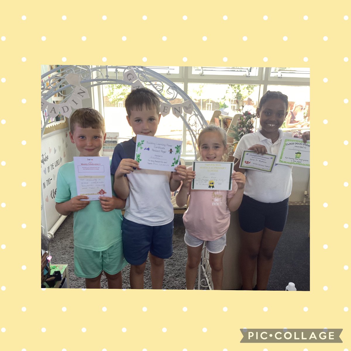 Congratulations to our award winners in Dosbarth Sunflower #mpssunflower