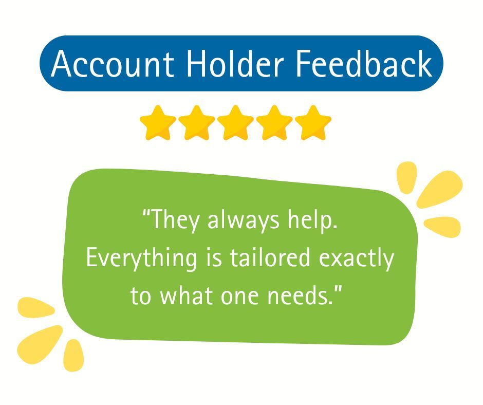 This is what sets us apart from banks and building society's - our products and services are built with you in mind 💙 #PeopleHelpingPeople #CreditUnion #Feedback