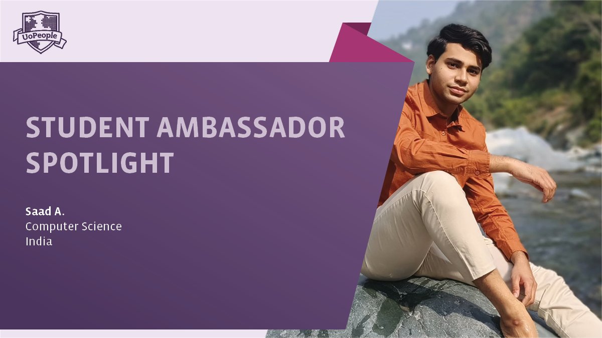 ShaiReshef's tweet image. “I’m proud to be part of the Education Revolution led by @UoPeople. Thanks to Shai Reshef’s vision, I’m earning a world-class degree, without financial barriers.” – Saad Ansari
#UoPeople is more than a university. It’s a movement.
#EducationForAll #UoPeople #ShaiReshef