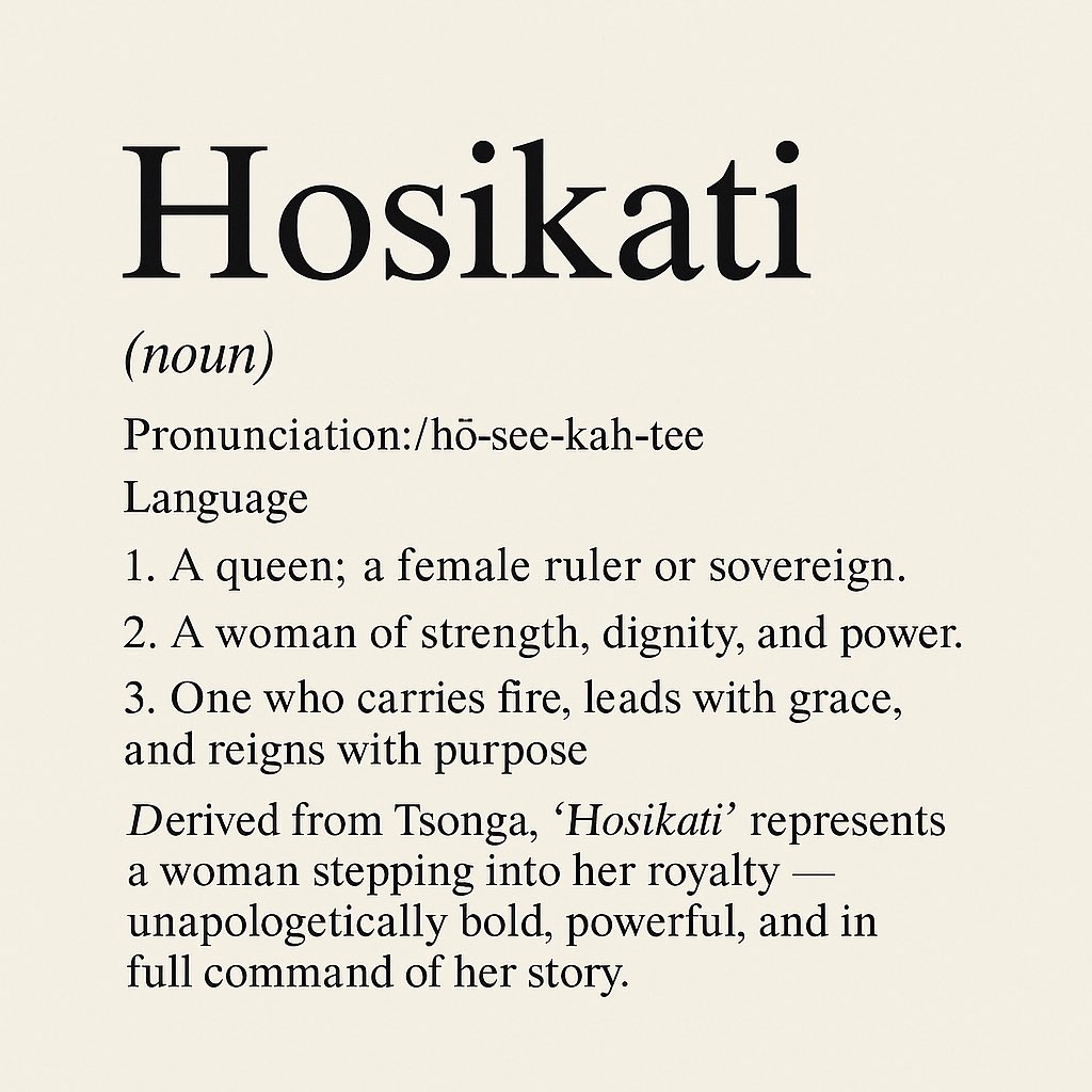 18/07/2025

PRE SAVE👑: paradise.ffm.to/hosikati 
❤️‍🔥