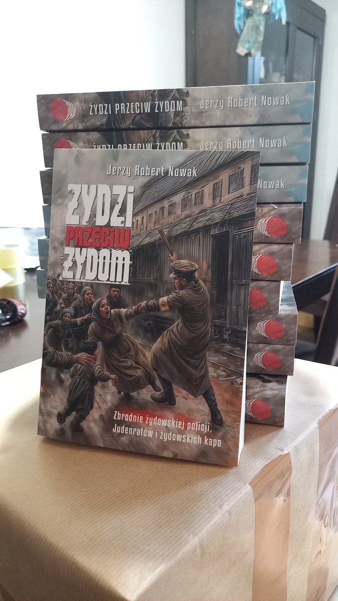 jacekmiedlar's tweet photo. NIEDOBRA O TYM MÓWIĆ?

To bedzie bestseller! Wydałem książkę prof. Jerzego Roberta Nowaka o ży*owskich zbrodniach na ży*ach.
Czas obalić mity!
Wysyłka najpóźniej 20 lipca!
Zamówienia: https://t.co/evlz0ljAlR https://t.co/p48hSwtGMY