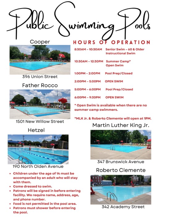 Stay cool this summer with some local public swimming pools!

¡Manténgase fresco este verano con algunas piscinas públicas locales!