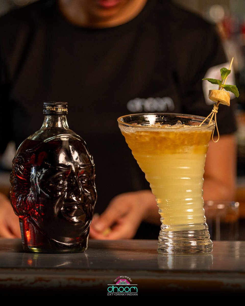 It’s a bright and warm day in Dunfermline — and the perfect time to sip something bold and refreshing.

Meet the Golden Mule — our desi spin on a classic that brings the chill and the buzz.

Crafted with Cachaça rum, fresh ginger, zesty lime, a bold splash of Old Monk, and topped