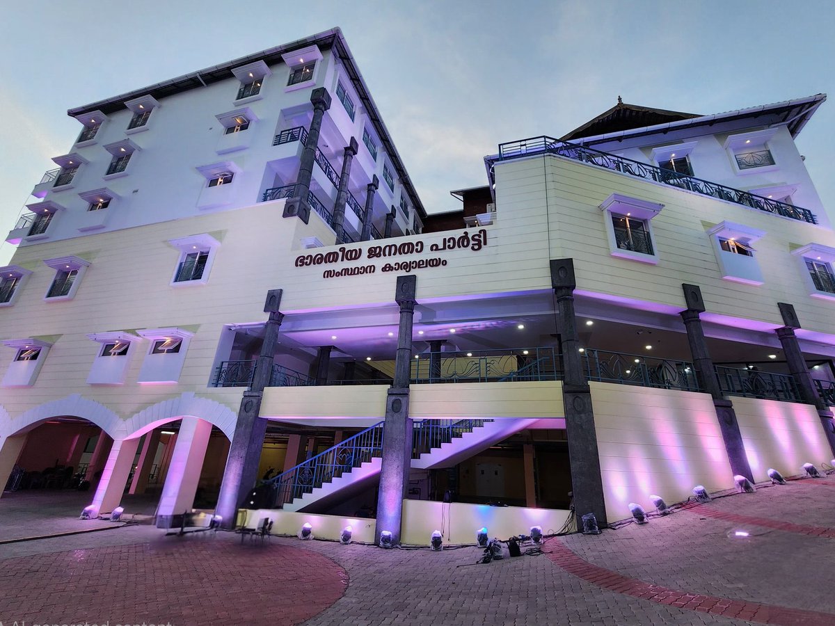 New BJP state office in Kerala 👇

Tomorrow, <a href="/AmitShah/">Amit Shah</a> will inaugurate it in Trivandrum and kick off the local poll campaign

Why can’t TN BJP demand new Kamalalayam?