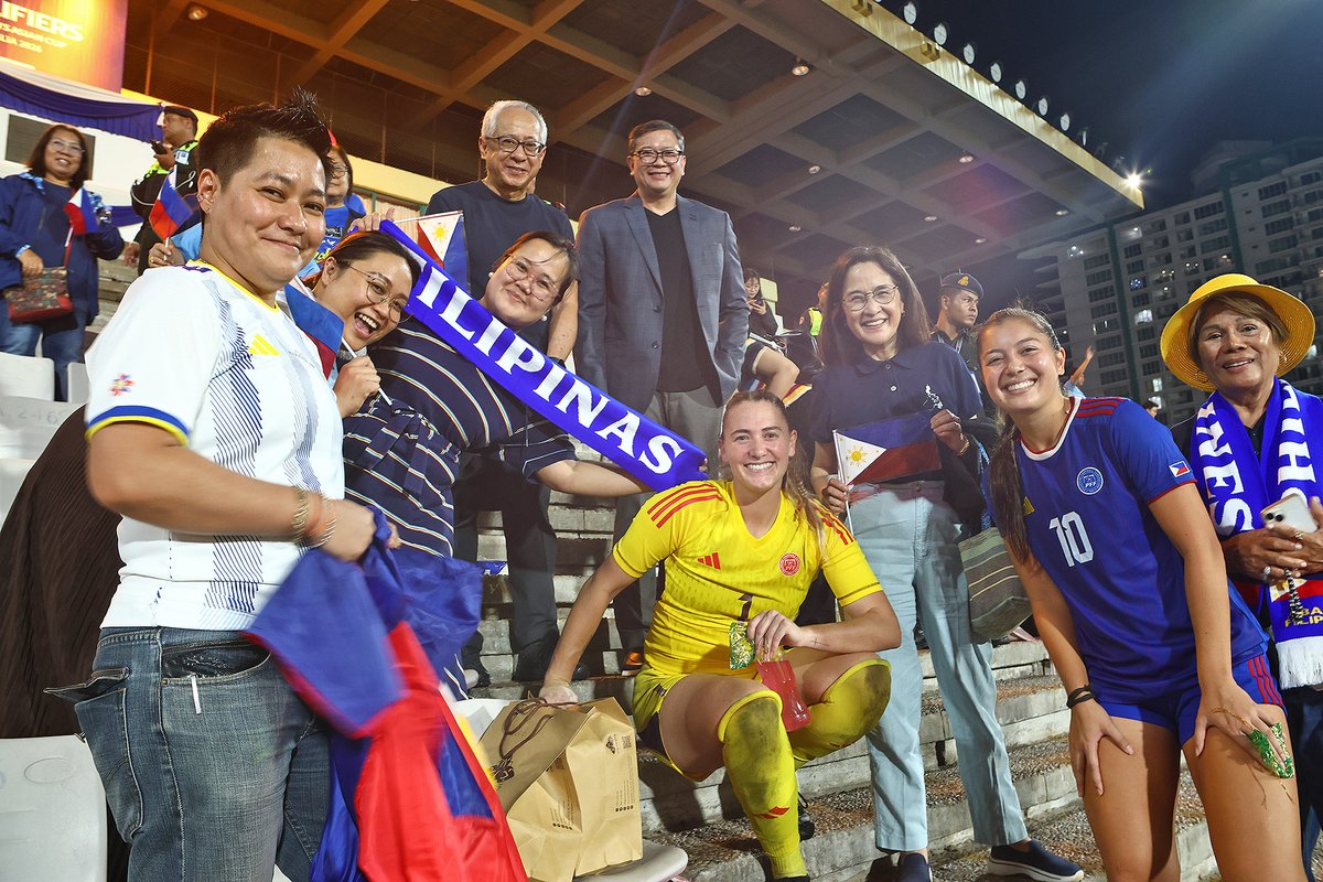 PilipinasWNFT's tweet image. Maraming salamat sa mga pumunta at sumoporta sa mga laban namin sa Phnom Penh.
Ang tagumpay namin ay dahil sa inyo at para sa inyo ๐
Isang malaking pasasalamat din sa Embahada ng Pilipinas sa Cambodia lalo na sa kanyang kamahalan na Embahador Flerida Ann Camille P. Mayo ๐ต๐ญ