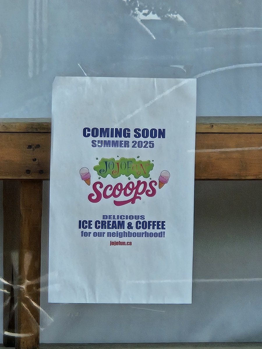 New ice cream and coffee shop coming soon to Dundas and Annette.