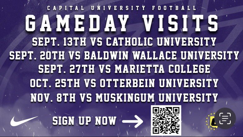 LockhartMalaki's tweet image. Thank you @Coachcalexander for the invite.
@CapitalU_FB
@ridgerecruiting
@NetworkAthletic