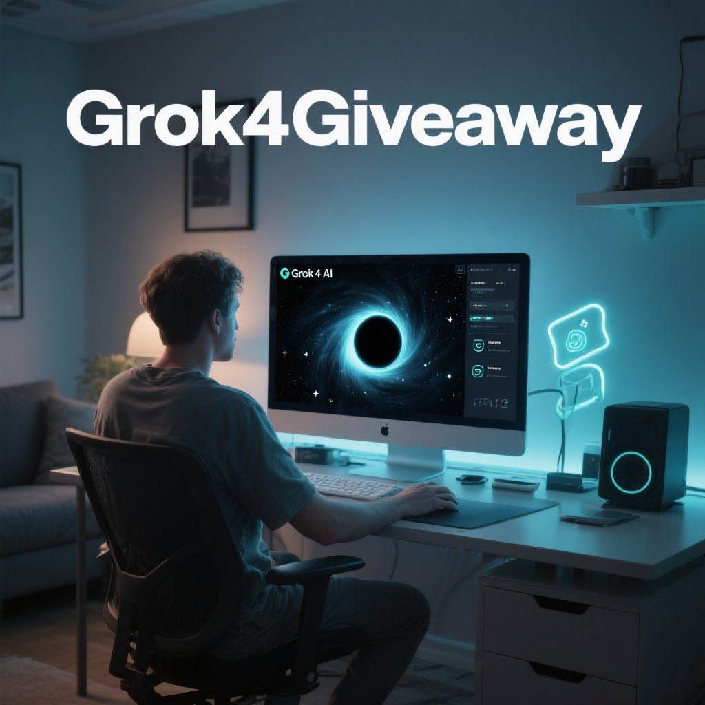 Mustafa63357's tweet photo. 🚀 **GIVEAWAY TIME!** 🚀
Want to try the power of #Grok4AI? Here’s your chance! I’m giving away **[1 Month Free Access🤑🤑
To enter:
1. Follow me (@mustafasikand4r )
2. Like & RT this post
3. Tag a friend who loves Ai
4. Comment “grok”
#AI #Giveaway #GrokAI #free https://t.co/36SRzLhgVx