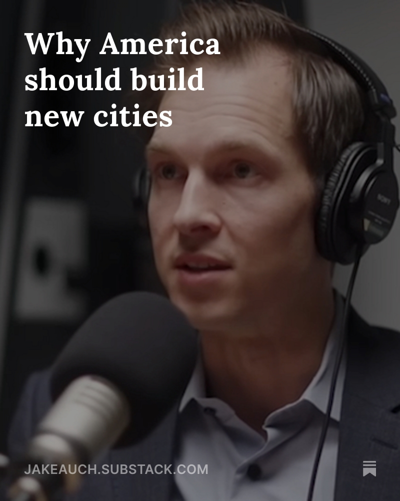 The status quo will not deliver enough affordable housing. States should build new cities on brownfield sites – like decommissioned military bases – to drive down housing prices and create walkable neighborhoods near good jobs.

jakeauch.substack.com/p/simple-but-n…