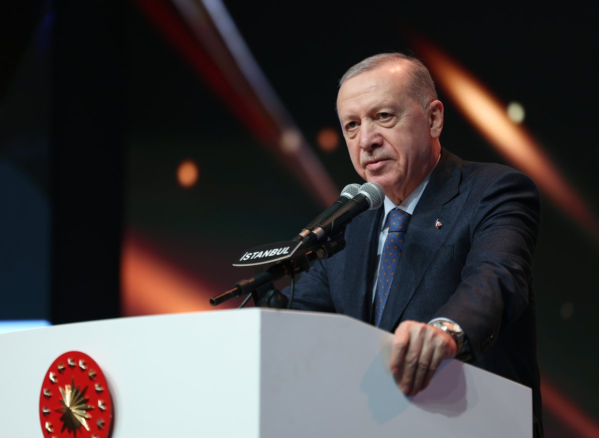 Türkiye’s President Recep Tayyip Erdogan:

- Highlights important steps taken today on path to a terror-free Türkiye will bring about positive results
- May Allah [God] grant us success on this path we walk for our nation's security, our people's peace, and the establishment of