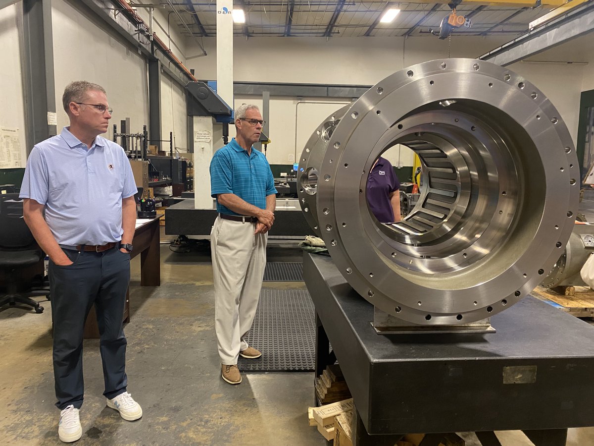 SenatorGebhard's tweet image. This week, I had the opportunity to tour I. Auman Machine Co. Inc. in Lebanon with PA State Rep. John Schlegel and Madison from Congressman Dan Meuser's office.
They are a great family-owned business that manufactures a range of automotive and industrial components.