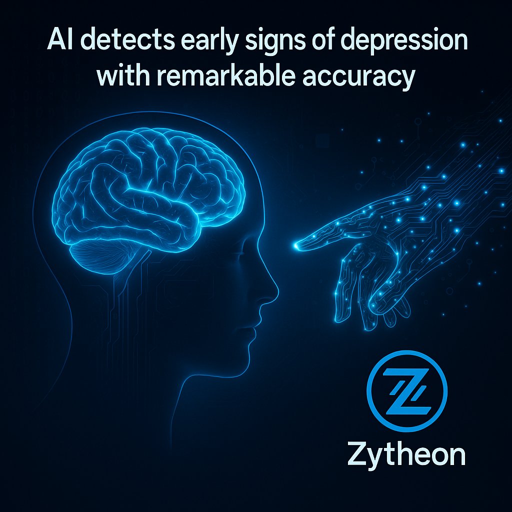 🧠 تخيّل أن تُحلَّل صورة لدماغك، فيكشف الذكاء الاصطناعي حالتك النفسية...
حتى قبل أن تُقنع نفسك بأنك "بخير" 😅
لم تعد المشاعر لغزًا عصيًا على الخوارزميات!
النماذج الحديثة ترصد بوادر الاكتئاب بدقة مذهلة، وتُمهّد لتشخيص مبكر يُنقذ الكثير.

🧠 Imagine a brain scan analyzed by AI,