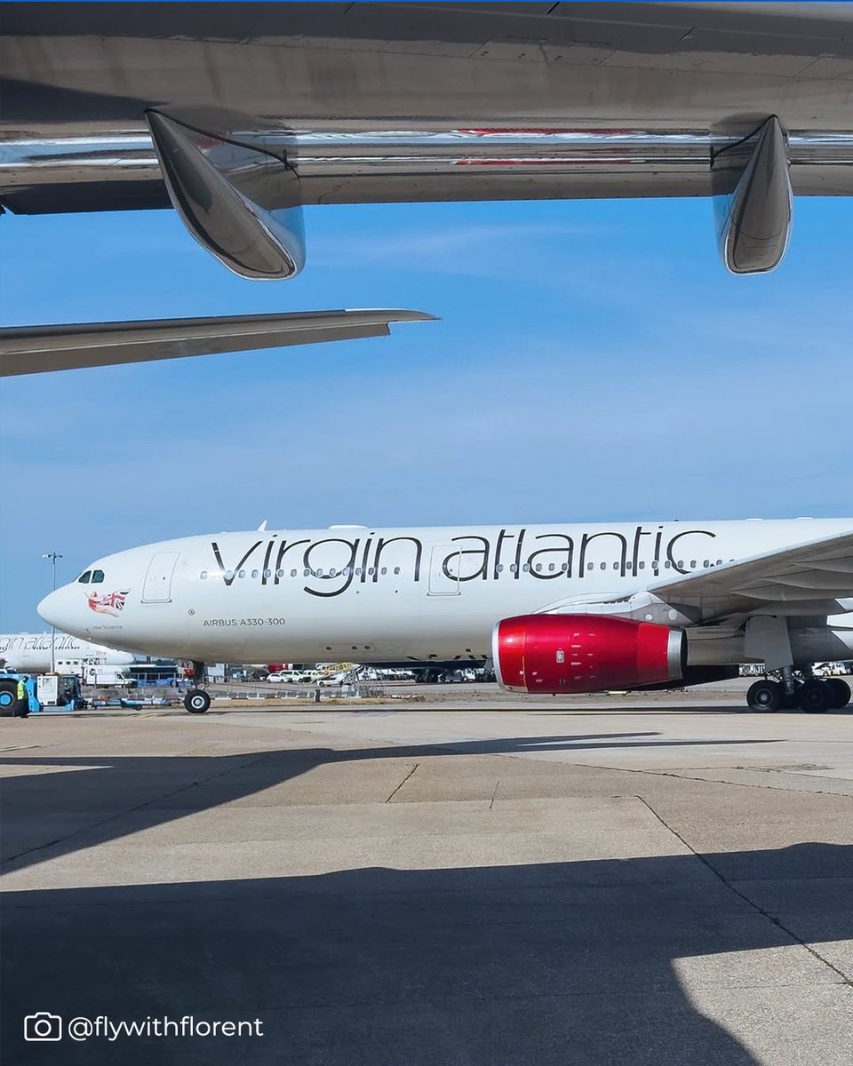 Spotted under the wing. ✈️

#SkyTeam #VirginAtlantic