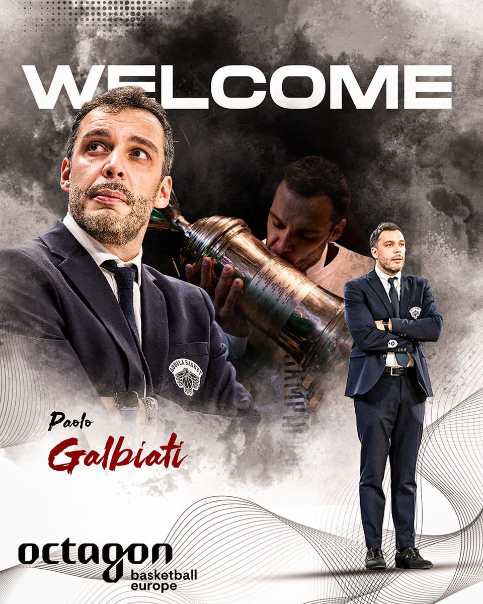 David Carro Funes (@dcarrofairplay) on Twitter photo Extremely excited about the arrival of a top young coach like Paolo Galbiati to the <a href="/OctagonBballEU/">Octagon Basketball Europe</a> family. As champion of the Cup and “Coach of the Year” in <a href="/LegaBasketA/">Lega Basket Serie A</a> his path will only go up. He is just starting. Big things ahead. #octagonfamily Extremely excited about the arrival of a top young coach like Paolo Galbiati to the <a href="/OctagonBballEU/">Octagon Basketball Europe</a> family. As champion of the Cup and “Coach of the Year” in <a href="/LegaBasketA/">Lega Basket Serie A</a> his path will only go up. He is just starting. Big things ahead. #octagonfamily