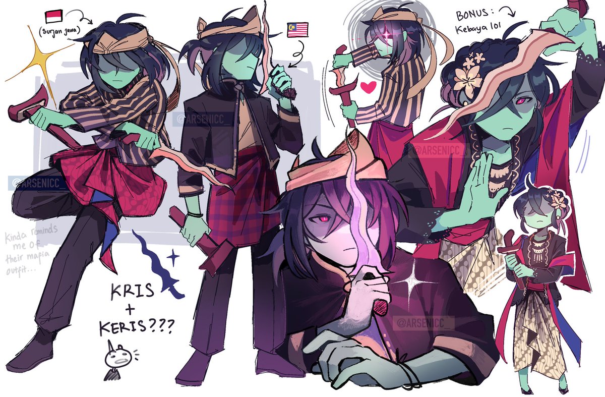 ARSEN1CC's tweet image. Kris with a keris
I actually had this drawing idea when I was undergoing finals and finally got the chance to draw it now lol
#DELTARUNE #krisdreemurr #deltarunefanart