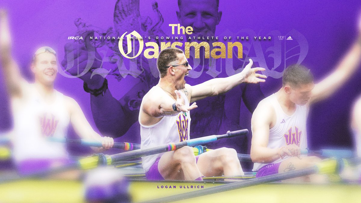 UW_Rowing's tweet image. UW's Logan Ullrich has won the inaugural "The Oarsman" Award from the IRCA, naming him the top men's heavyweight rower for 2025.
He joins an elite group of Huskies to have earned such a high honor, in any sport.
Details: gohski.es/3Gk6Mz1
Well rowed, Logan!
#RowingU