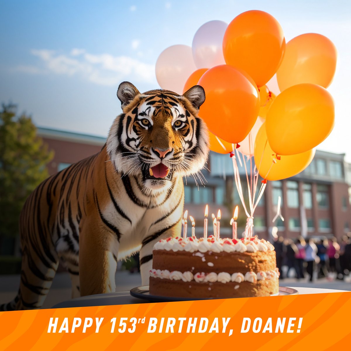 Doane University (@doaneuniversity) on Twitter photo Happy Birthday Doane University! 🎂 🥳 
Established on July 11, 1872, this institution has grown from its humble beginnings on the Nebraska prairie to become the state's oldest private university. Here's to the enduring legacy of the Tigers and the bright future ahead. 🐾🎓 Happy Birthday Doane University! 🎂 🥳 
Established on July 11, 1872, this institution has grown from its humble beginnings on the Nebraska prairie to become the state's oldest private university. Here's to the enduring legacy of the Tigers and the bright future ahead. 🐾🎓