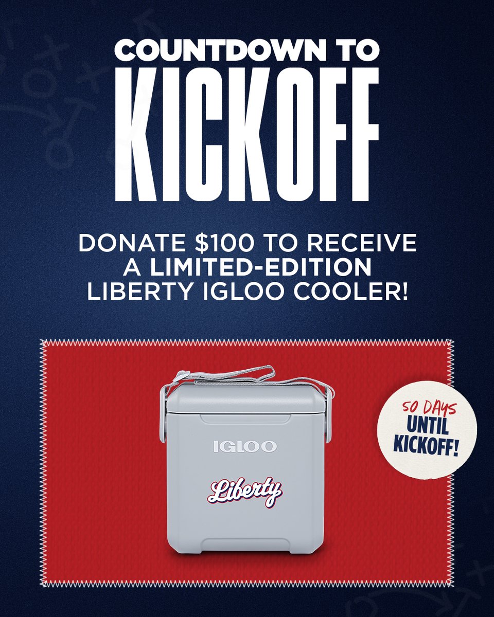 The coolest gift yet! 🧊 

Donation Entry → libertyflames.co/4eFt5Mf