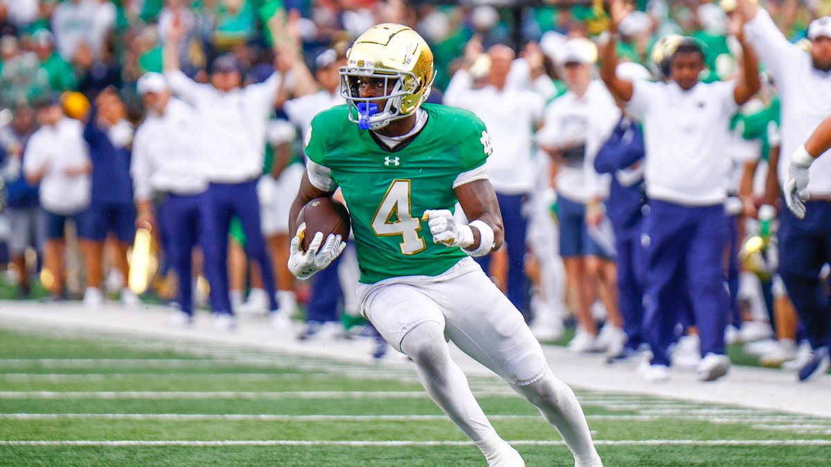 jacksoble56's tweet image. Five Notre Dame players have been named preseason All-Americans by at least one national magazine:
- Jeremiyah Love and Leonard Moore (first team per Lindy’s, Athlon and Phil Steele)
- Drayk Bowen (third team per Athlon, fourth team per Phil Steele)
- Aamil Wagner (second team…