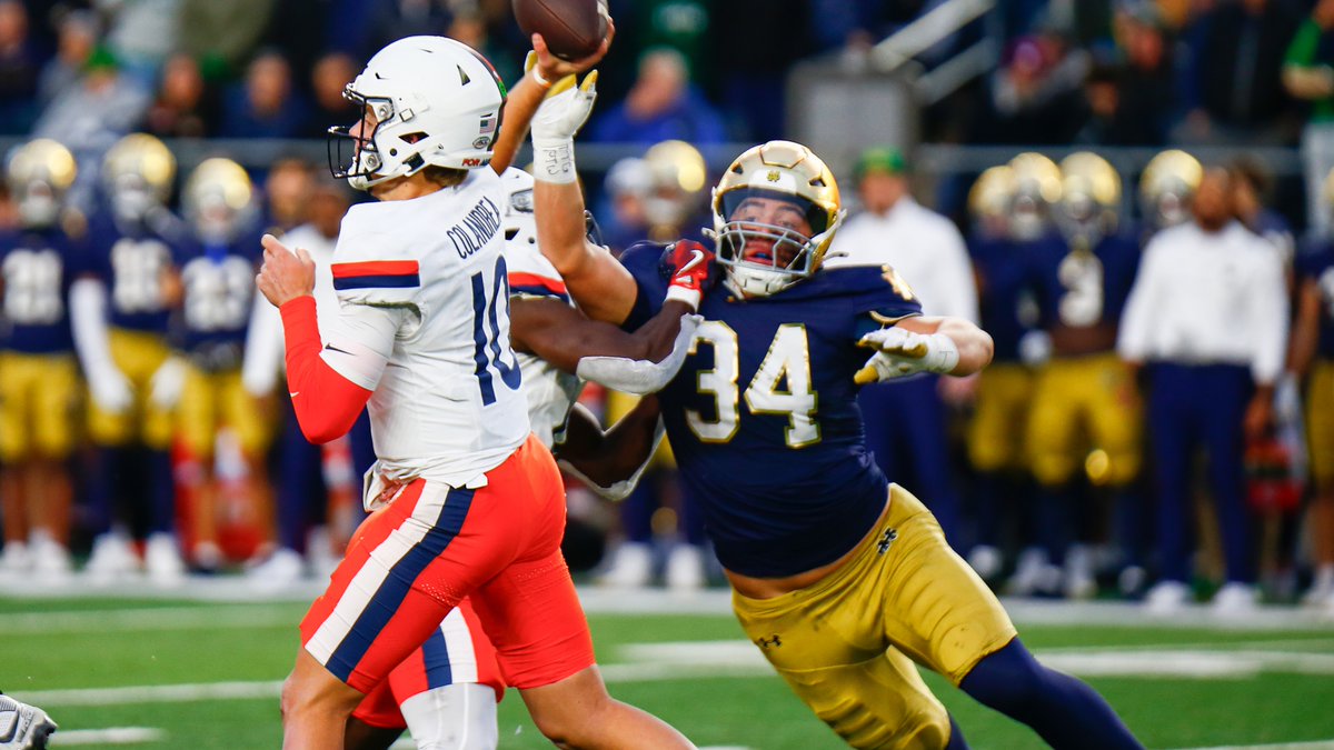 jacksoble56's tweet image. Five Notre Dame players have been named preseason All-Americans by at least one national magazine:
- Jeremiyah Love and Leonard Moore (first team per Lindy’s, Athlon and Phil Steele)
- Drayk Bowen (third team per Athlon, fourth team per Phil Steele)
- Aamil Wagner (second team…
