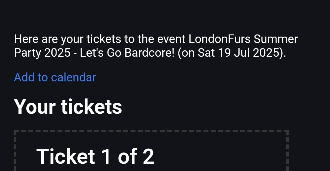 WerewoofPrince's tweet image. Forgot to post that LFM Summer party & fursuit tickets were secured 💚
Work on my deer mini partial is going nicely too, so fingers crossed he should debut at LondonFurs next week!
Things feel like they're going alright :3