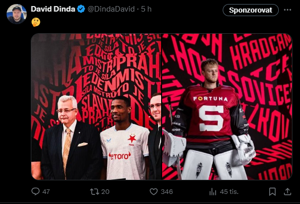 DindaDavid's tweet photo. Jediné, co jsem tím chtěl říct bylo, že dost vážně přemýšlím nad tím, co pro nás bude znamenat případné rozhodnutí SKS používat tuhle vizuální linku v průběhu celé sezóny. https://t.co/HM8L3BcaRg