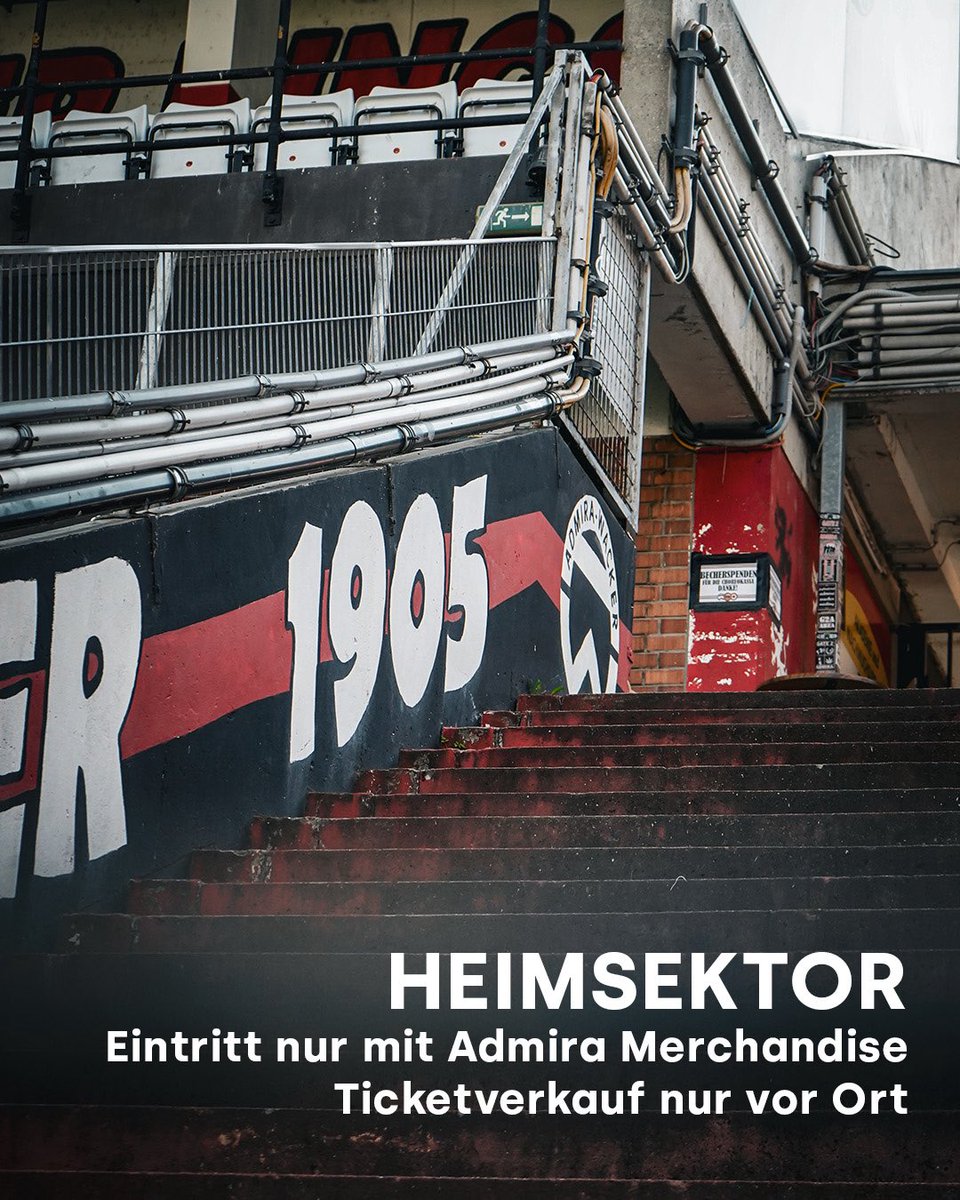 Alle Infos zum Testhighlight findet ihr auf unserer Homepage!
Wir freuen uns auf viele Fans und eine großartige Stimmung in der Datenpol Arena 🏟️🔥

#admira #herzblut