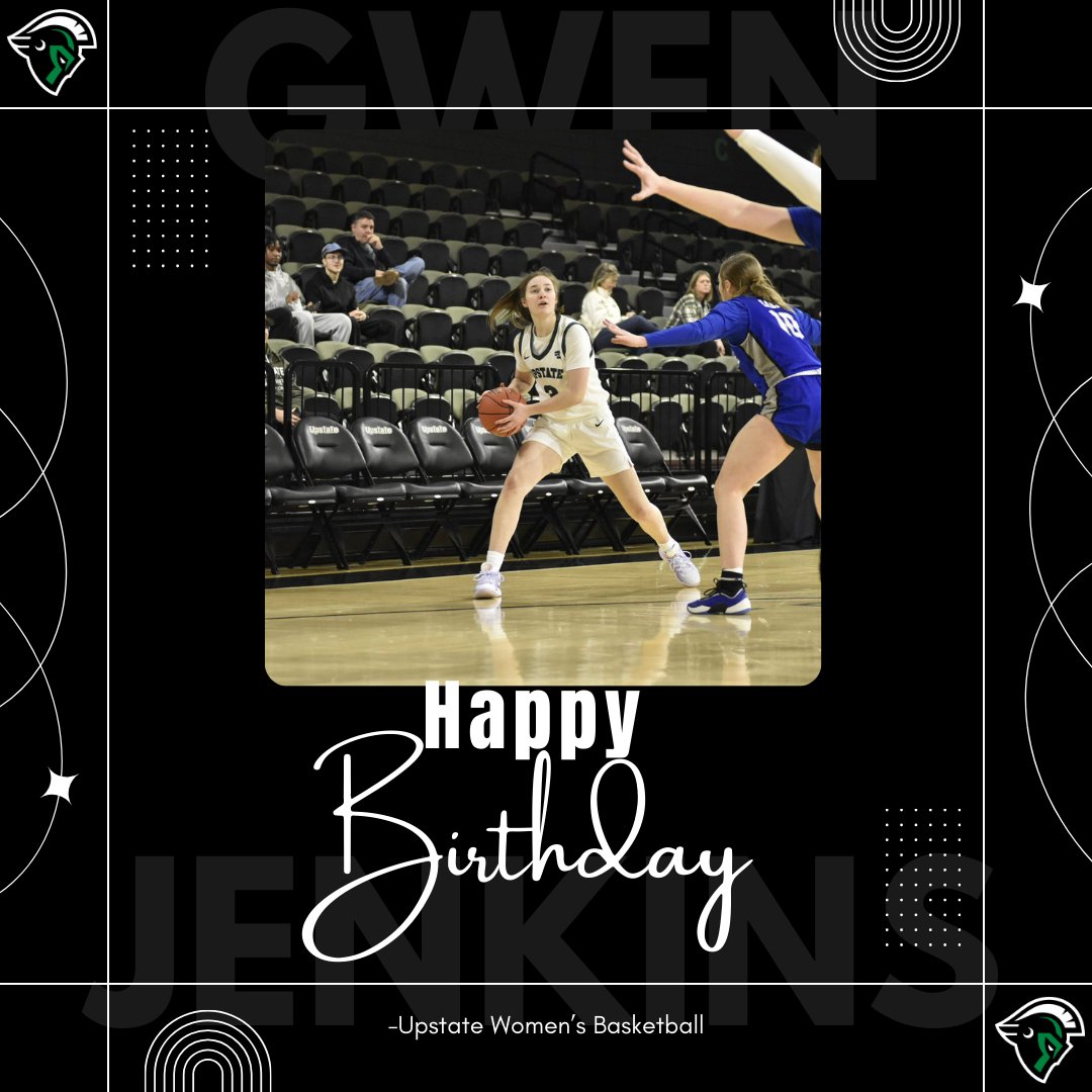 Wishing our PG the happiest of birthdays! We hope you have a great day, Gwen! 🥳

#spartanarmy⚔️