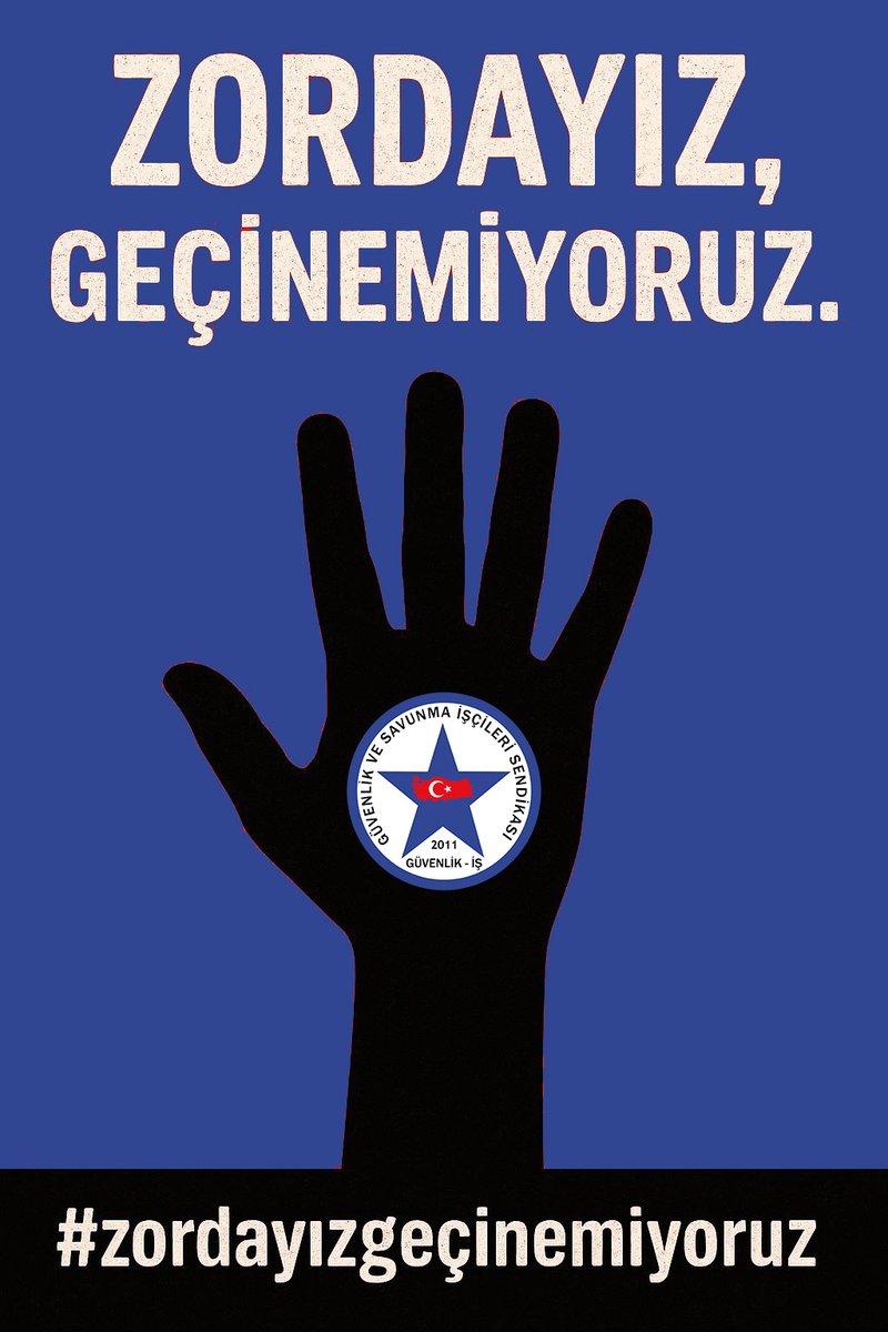 Özel güvenlik İşçileri olarak geçim mücadelesi vermekten yorulduk. #zordayizgecinemiyoruz
<a href="/csgbakanligi/">T.C. Çalışma ve Sosyal Güvenlik Bakanlığı</a> <a href="/HMBakanligi/">T.C. Hazine ve Maliye Bakanlığı</a> <a href="/tcbestepe/">T.C. Cumhurbaşkanlığı</a>