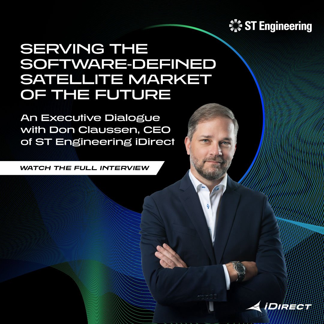 ST Engineering iDirect (@idirect) on Twitter photo As satellite networks become more dynamic, teleport infrastructure must evolve
With <a href="/worldteleport/">World Teleport Association</a>, our CEO highlights the ways teleport operators can thrive in a software-defined future.
The shift is happening. Are you ready? Learn more: bit.ly/4khcpvD
#STEngineering As satellite networks become more dynamic, teleport infrastructure must evolve
With <a href="/worldteleport/">World Teleport Association</a>, our CEO highlights the ways teleport operators can thrive in a software-defined future.
The shift is happening. Are you ready? Learn more: bit.ly/4khcpvD
#STEngineering