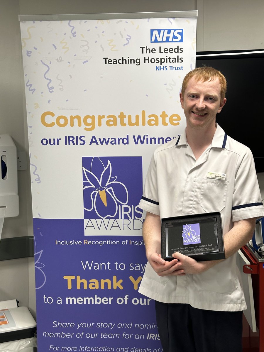 Cystic Fibrosis (@cfleeds) on Twitter photo <a href="/CFLeeds/">Cystic Fibrosis</a> physio Dean has been awarded an IRIS award today for his amazing collaborative work. Well done Dean! <a href="/LeedsHospitals/">Leeds Teaching Hospitals</a> <a href="/LTHTRespiratory/">Leeds Hospitals Respiratory Dept 💙</a> <a href="/CFLeeds/">Cystic Fibrosis</a> physio Dean has been awarded an IRIS award today for his amazing collaborative work. Well done Dean! <a href="/LeedsHospitals/">Leeds Teaching Hospitals</a> <a href="/LTHTRespiratory/">Leeds Hospitals Respiratory Dept 💙</a>