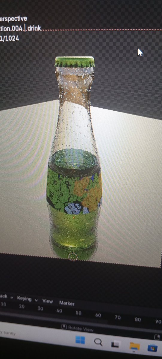 MeteOyama's tweet image. Getting my momentum back slowly🌚 #blender #100daysofdesign #bottlecap #bottle #drink #blendercommunity