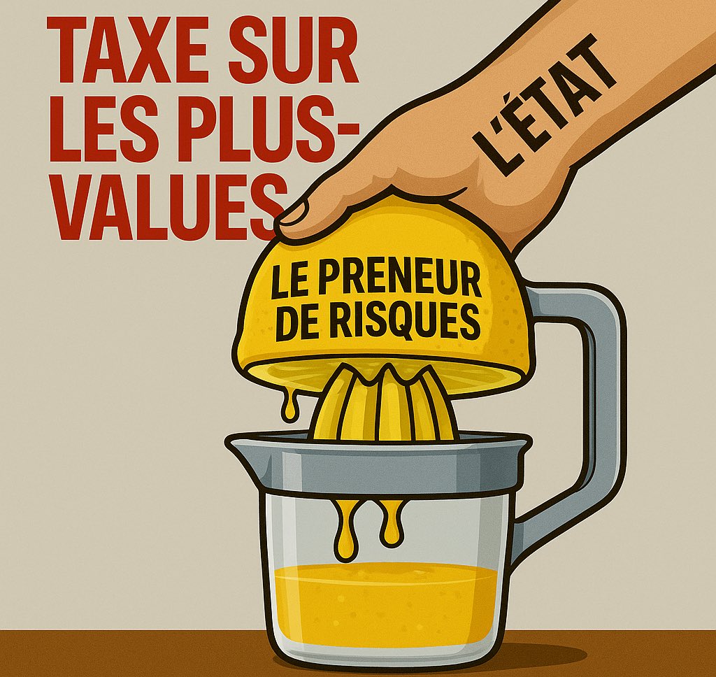 🇧🇪 Championne mondiale des taxes : plus de 355 milliards € prélevés par an.
Et maintenant, ils veulent encore taxer les plus-values ?
Donc prendre des risques, investir ton capital ? Pourquoi faire ? 
Tu gagnes ? On te taxe.
Tu dépenses ? TVA et autres taxes.
On te pique avant,