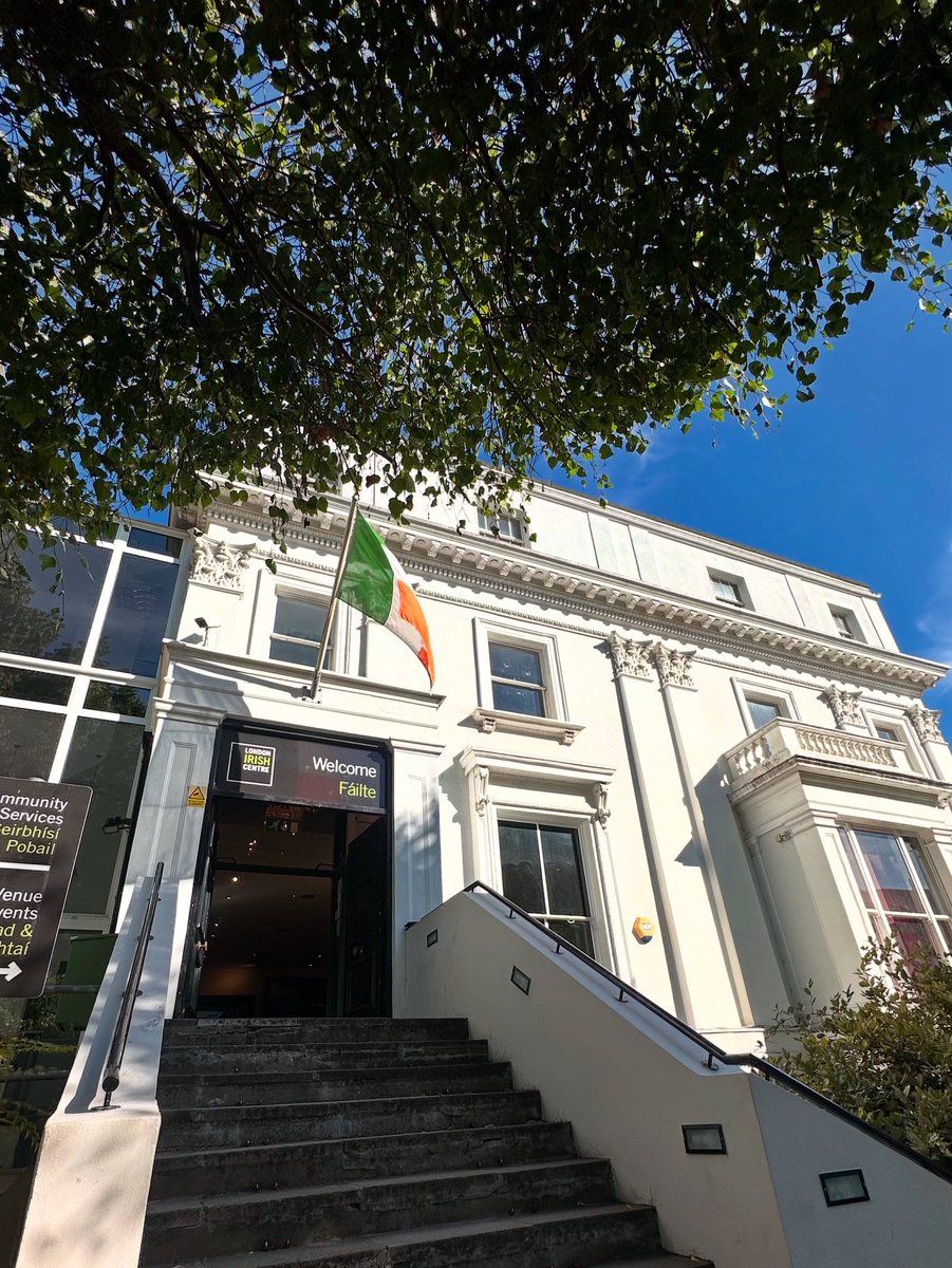Summer is definitely here in Camden Square! ☀️ #fáilte

Join us this weekend for GAA, Irish-Chinese cuisine, and Camden New Town Festival. ☘️

londonirishcentre.ticketsolve.com/ticketbooth/sh…