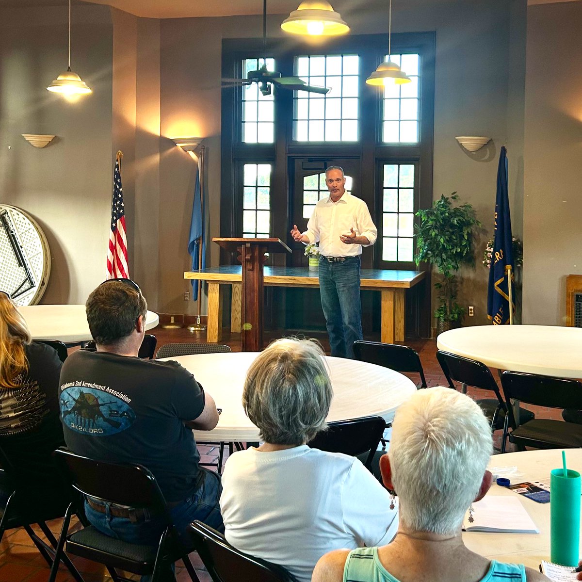 I had a wonderful time in Enid talking about ways to make our state even better for Oklahomans across the state. Thank you for the great conversations Garfield County OK2A!